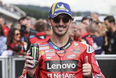 Francesco Bagnaia fuhr am Sonntag auf Platz 3