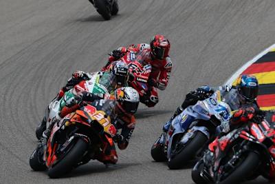 Für Pedro Acosta endete der Deutschland-GP frühzeitig mit einem Crash