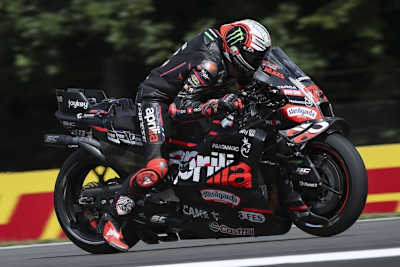 Die Beschleunigung der Aprilia RS-GP überzeugt