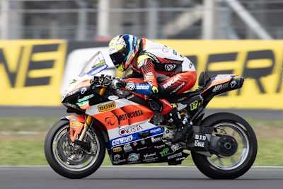 Bei Motocorsa erhält Ryan Vickers gutes Material