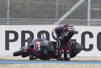 Am Sturz von Michael van der Mark im zweiten Lauf hatte der Balaton Circuit keine Schuld