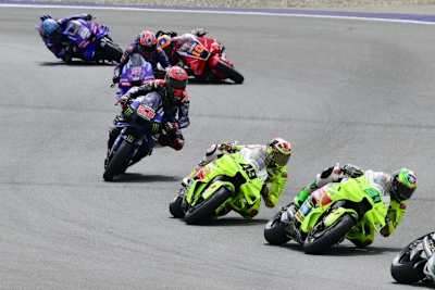 Eng beisammen: Franco Morbidelli und Fabio Di Giannantonio