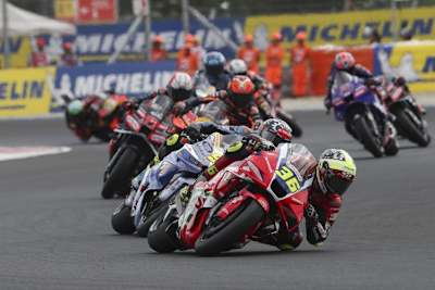 Joan Mir behauptete sich von Beginn an im vorderen Feld