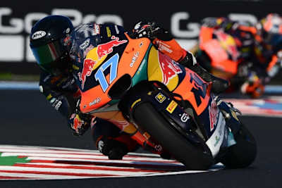 Dani Munoz als Ersatzpilot bei Ajo in der Moto2