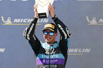 David Alonso gewann in Ungarn