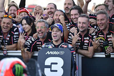 In Ungarn fuhr Marco Bezzecchi auf Platz 3 – und ist seitdem auch ziemlich nah an WM-Platz 3