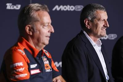 Alter und neuer Chef: Poncharal (l.) und Steiner