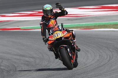 KTM-Werksfahrer Brad Binder sprintete auf Platz 6