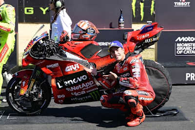 Marc Marquez mit seiner Ducati