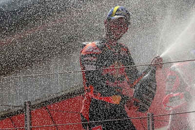 Erstes GP-Podium für Enea Bastianini mit KTM