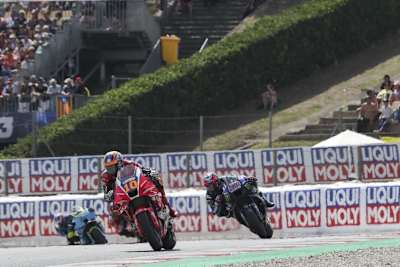 Luca Marini auf dem Circuit de Catalunya