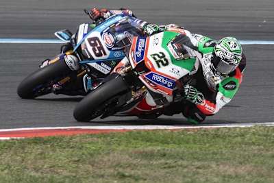 Alex Lowes setzte sich gegen Jonathan Rea durch