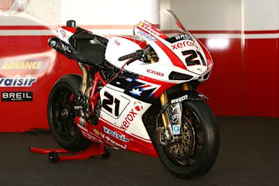 Die Ducati 1098R aus der Superbike-WM 2008