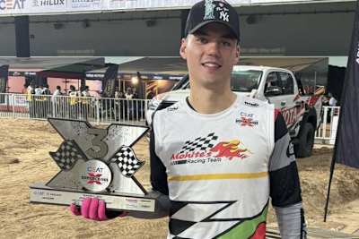 Paul Haberland erreichte im zweiten SX1-Finale das Podium