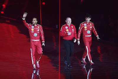 Fred Vasseur ist überzeugt: Lewis Hamilton und Charles Leclerc werden das Ferrari-Team voranbringen