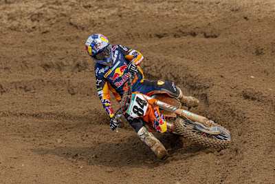 Jeffrey Herlings gewann das Samstagsrennen in Dreetz