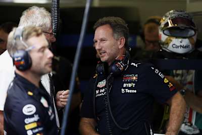 Red Bull Racing-Teamchef Christian Horner war zufrieden mit der Performance seiner beiden Fahrer