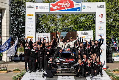 Die Sieger der Rallye Kroatien 2024