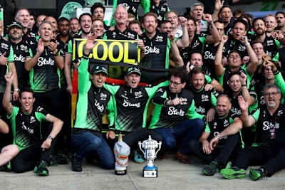 Nico Hülkenberg feierte nicht nur mit dem Sauber-Team an der Strecke