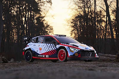  Der Hyundai i20 Rally1 Hybrid 2024
