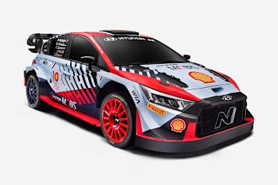 Der Hyundai i20 Rally1 Hybrid 2024