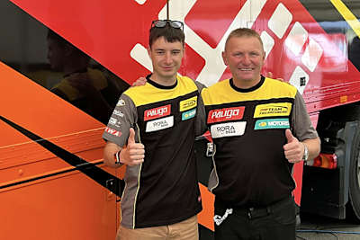 Inigo Iglesias mit Carsten Freudenberg