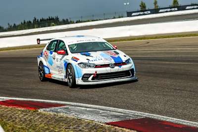 Der neue Polo GTI Cup bei Testfahrten auf dem Nürburgring