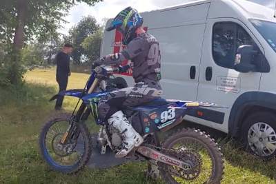 Jago Geerts beim Training