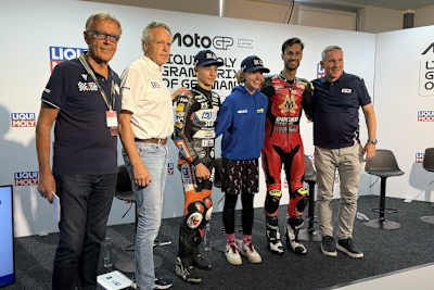 Wolfgang Schattling, Wolfgang Dürheimer, Fynn Kratochwil, Anina Urlaß, Lukas Tulovic und Thomas Voss