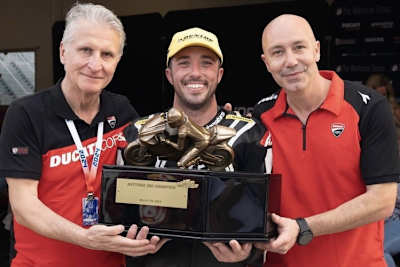 Paolo Ciabatti (links) mit Sieger Josh Herrin