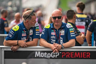 Positiv: Jürgen Lingg mit Intact-GP-Eigner Stefan Keckeisen (li.)