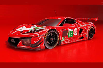 So soll die Corvette von AWA in Le Mans aussehen