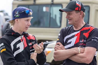 Kalle Rovanperä und Juha Kankkunen