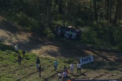 Der Unfall von Kalle Rovanperä