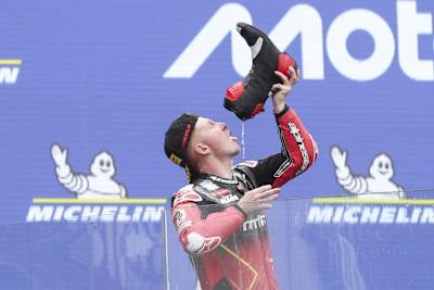 Joel Kelso freute sich über seinen zweiten Platz in Le Mans