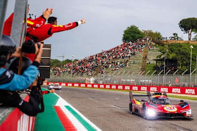 Siegerauto in Imola: Der Ferrari 499P