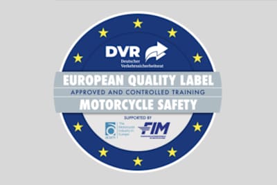 Gütesiegel für Motorradtrainings
