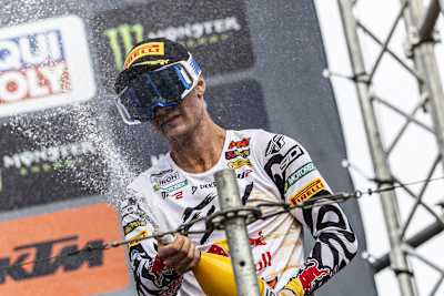 Simon Längenfelder erreichte trotz einiger Probleme das Podium