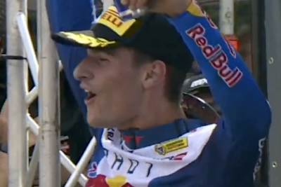 Simon Längenfelder erreichte in Lommel das Podium