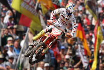 Simon Längenfelder bei seinem Heim-Grand-Prix