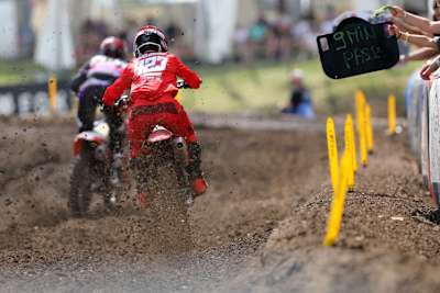 Larissa Papenmeier am Samstag im ersten Lauf