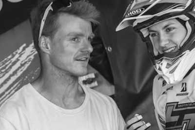 Luca Lier, hier mit seiner Ehefrau Gina Marie, starb im Alter von nur 35 Jahren bei einem Motorradunfall