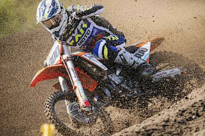 Auch Noah Ludwig startete in Sommières