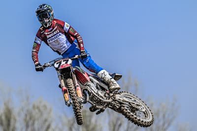 In Mantua: Ducati-Testfahrer Alessandro Lupino