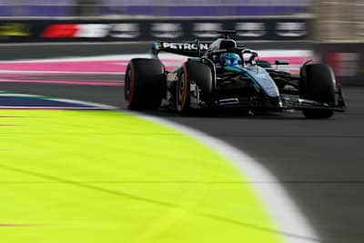 George Russell unterwegs in Jeddah