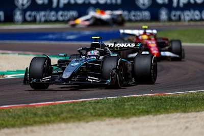 Kimi Antonelli fuhr in Imola seinen siebten Formel-1-GP