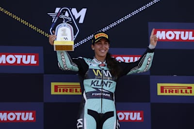 WM-Leaderin Maria Herrera