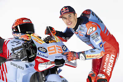 Marc Márquez mit seiner Ducati Desmosedici GP23