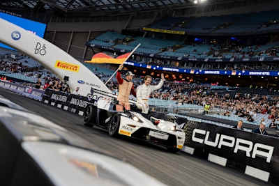 Mick Schumacher und Sebastian Vettel kämpfen für Deutschland im Nationen-Cup des Race of Champions