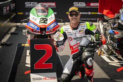 Alex Lowes holte den 23. Podestplatz von Bimota in der Superbike-WM